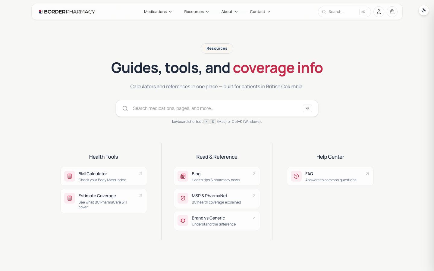Resources hub